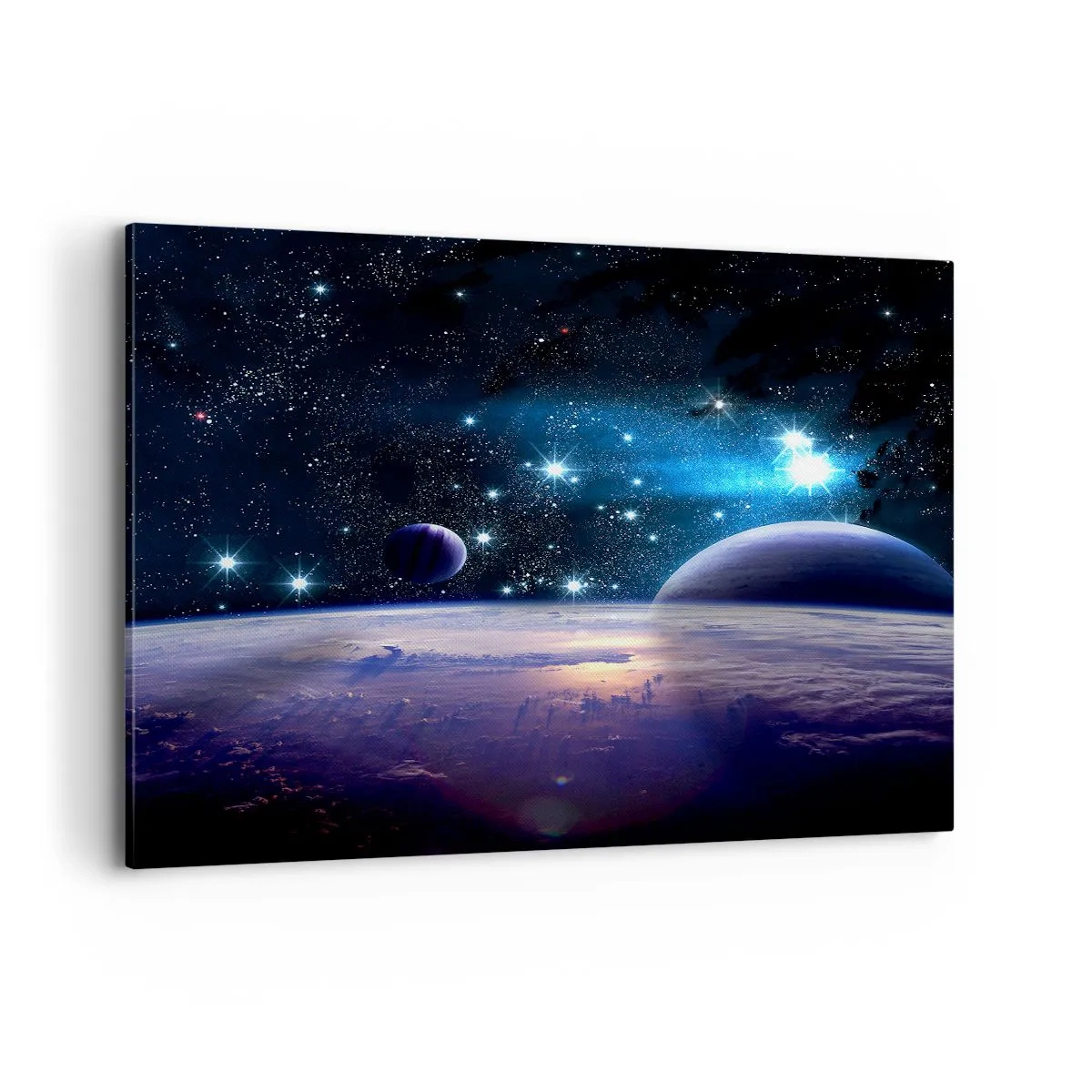 Lærredstryk - Billede på lærred - Er du stadig alene? - 100x70 cm