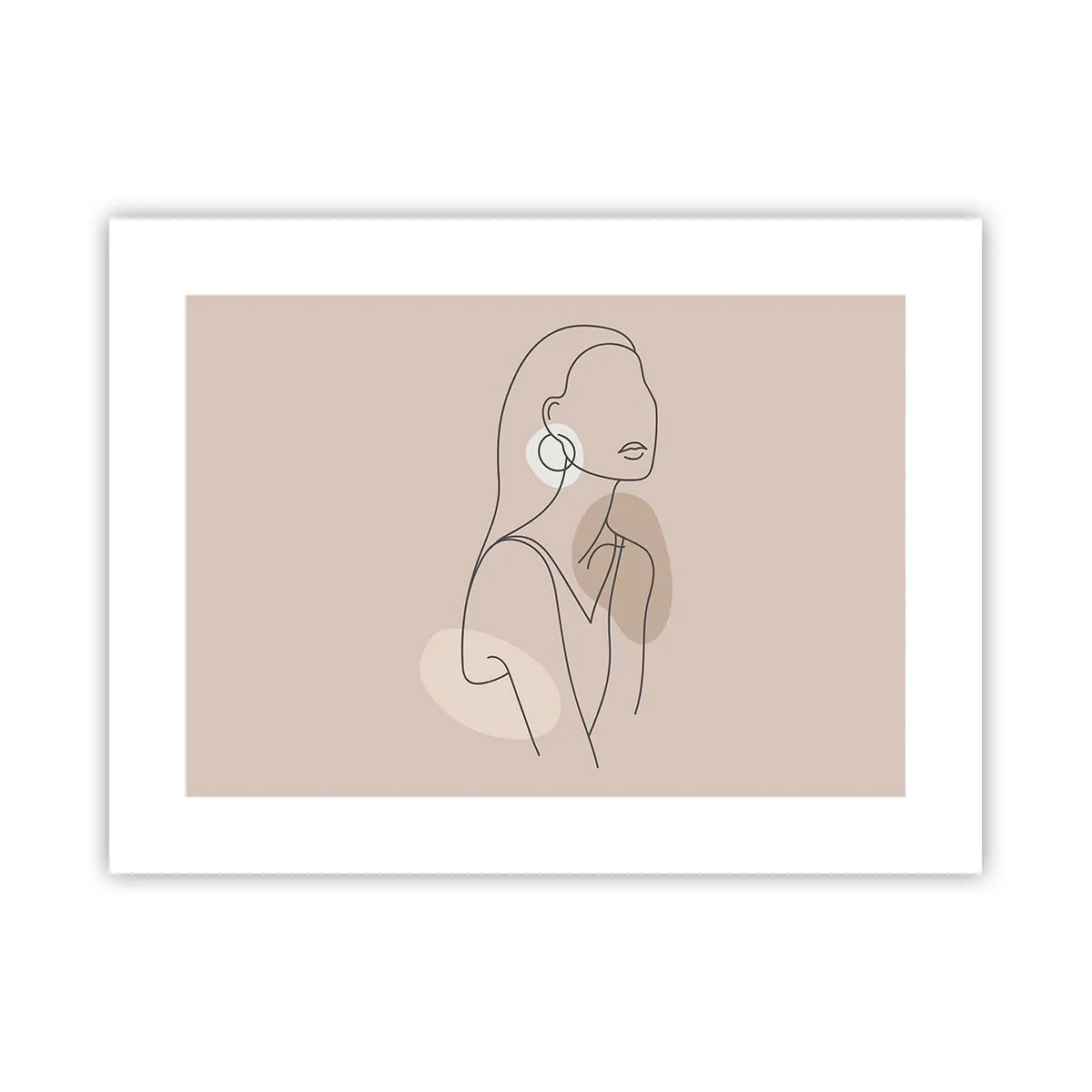 Plakat - Et ikon for pigelivet - 40x30 cm