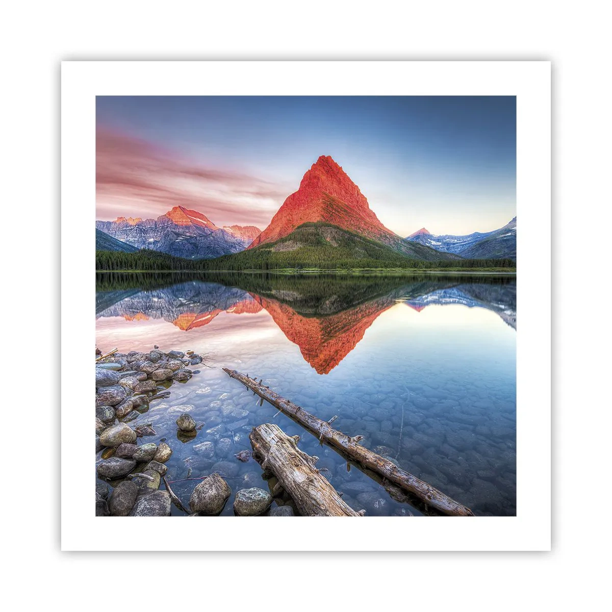 Plakat - Varme og kulde - 50x50 cm