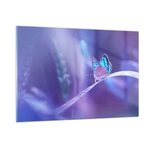 Billede på glas - Naturens juvel - 120x80 cm