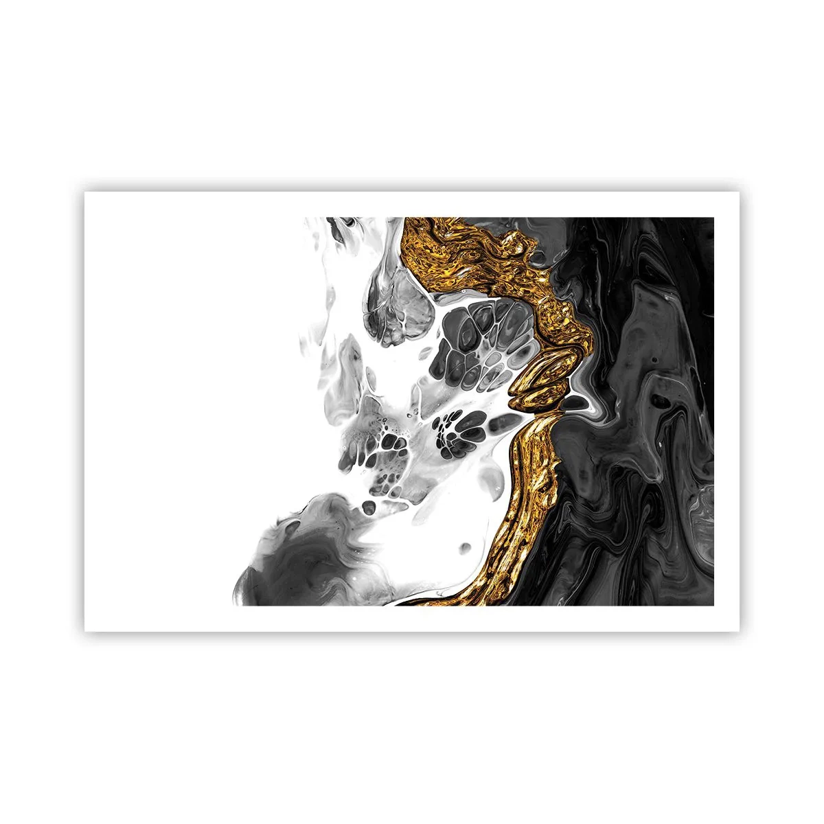 Plakat - Organisk sammensætning - 91x61 cm