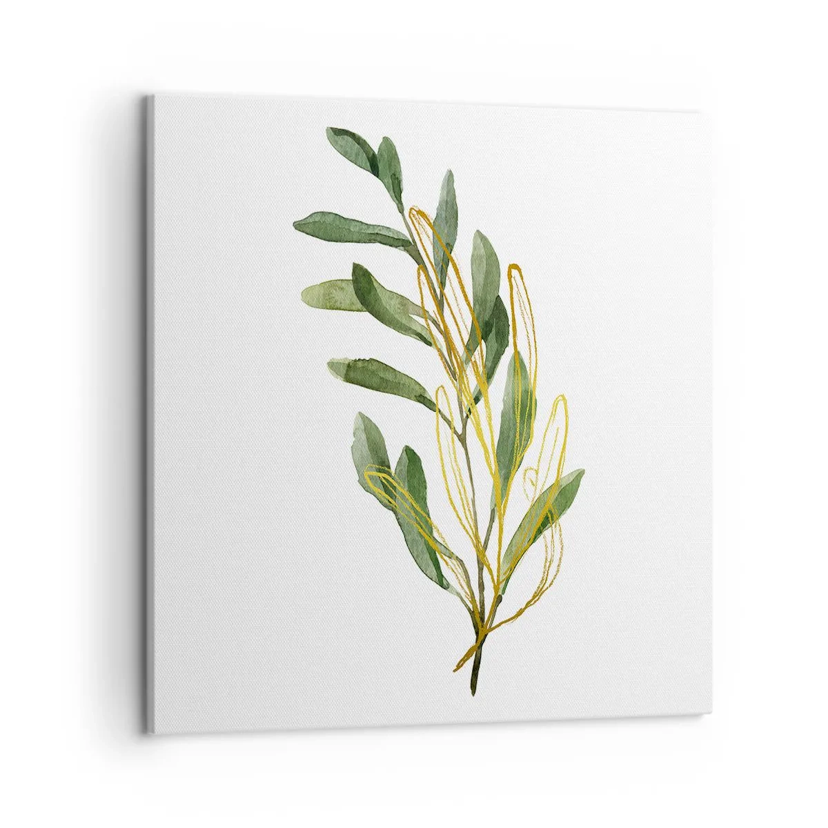 Lærredstryk - Billede på lærred - Alt, hvad der er godt - 50x50 cm