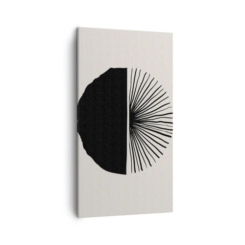 Lærredstryk - Billede på lærred - En vifte af muligheder - 45x80 cm