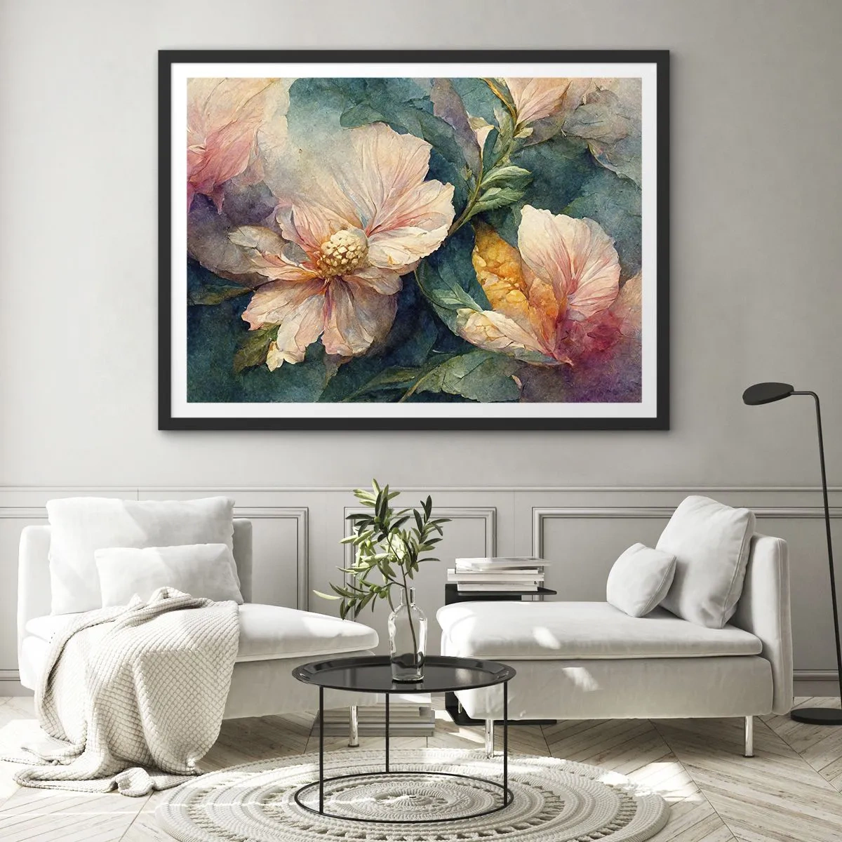 Plakat i sort ramme - Subtiliteten selv - 50x40 cm