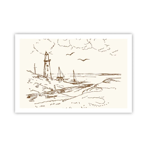 Plakat - Oversigt over sommerminder - 91x61 cm