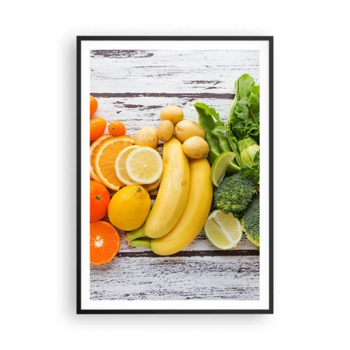 Plakat i sort ramme - Er det ikke nok? - 70x100 cm