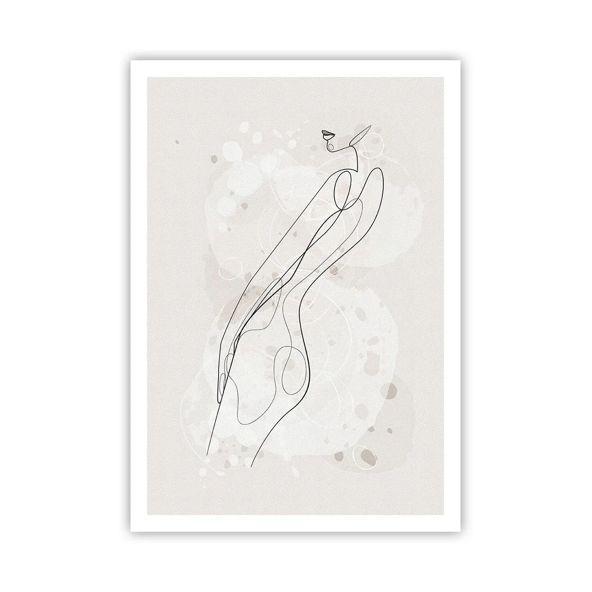 Plakat - At forvilde sig med blikket - 70x100 cm