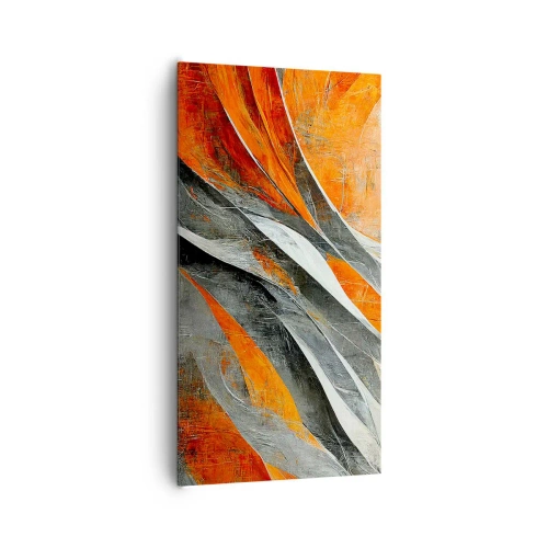 Lærredstryk - Billede på lærred - Varme og kulde - 65x120 cm