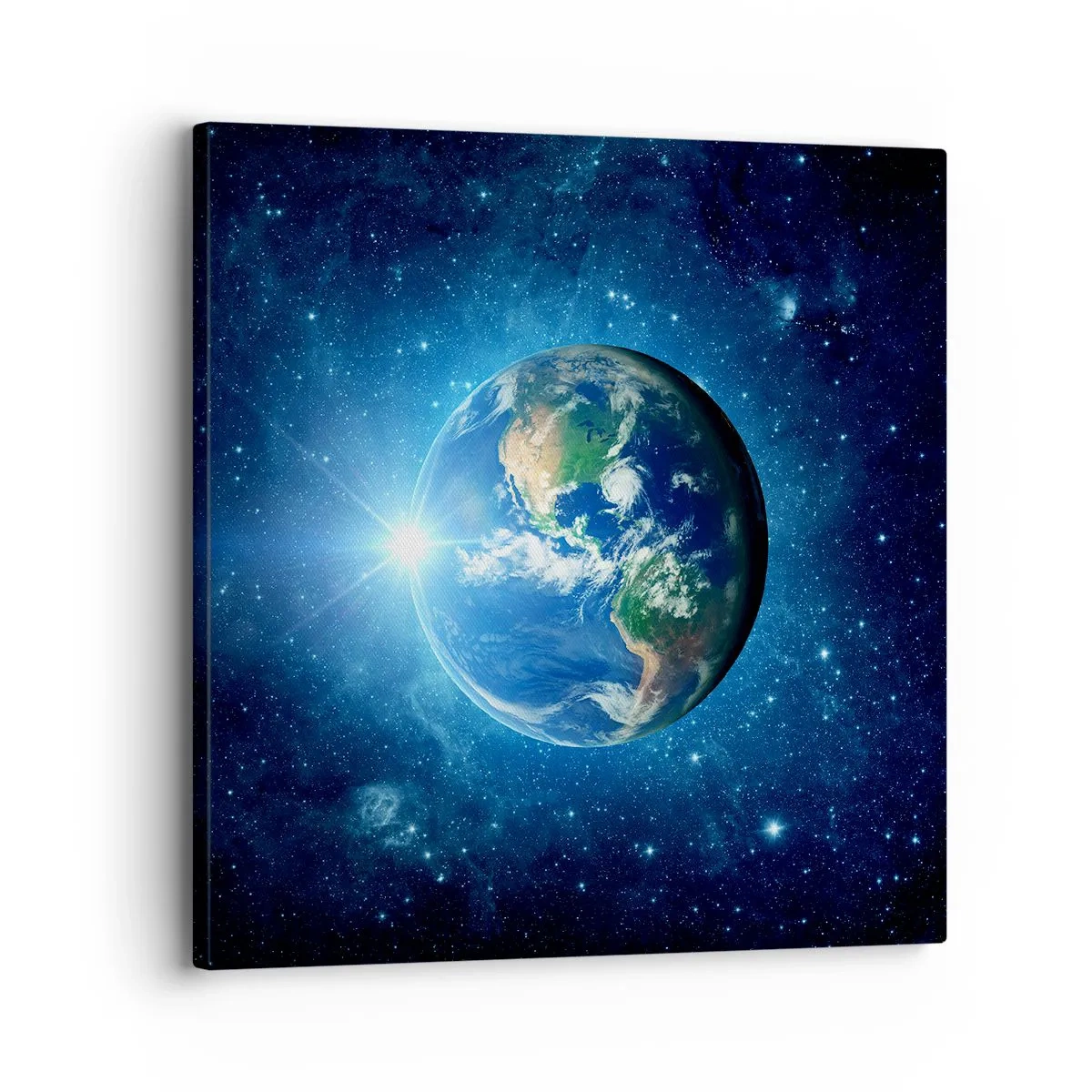 Lærredstryk - Billede på lærred - Vi er i himlen - 30x30 cm