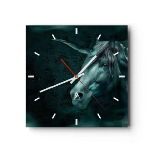 Vægur, Uret - I en eventyrlig skov - 30x30 cm