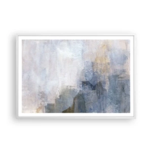 Plakat i hvid ramme - Farvetoner og akkorder - 100x70 cm