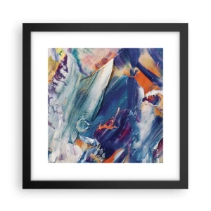 Plakat i sort ramme - Forvirring af farver - 30x30 cm