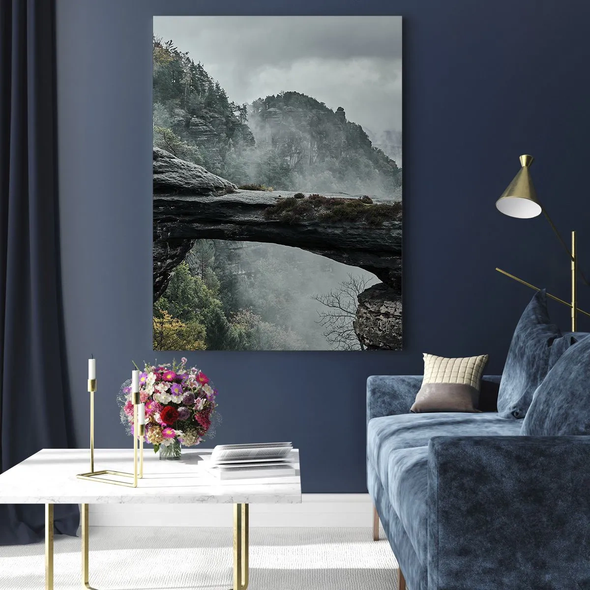 Billede på glas - Eventyret er ved at begynde - 70x100 cm