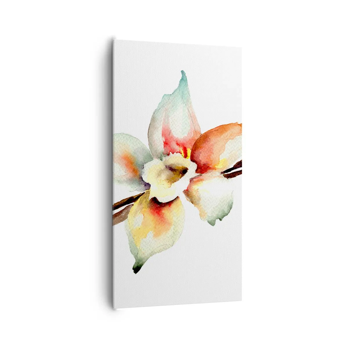 Lærredstryk - Billede på lærred - Stænket med malingens sødme - 65x120 cm