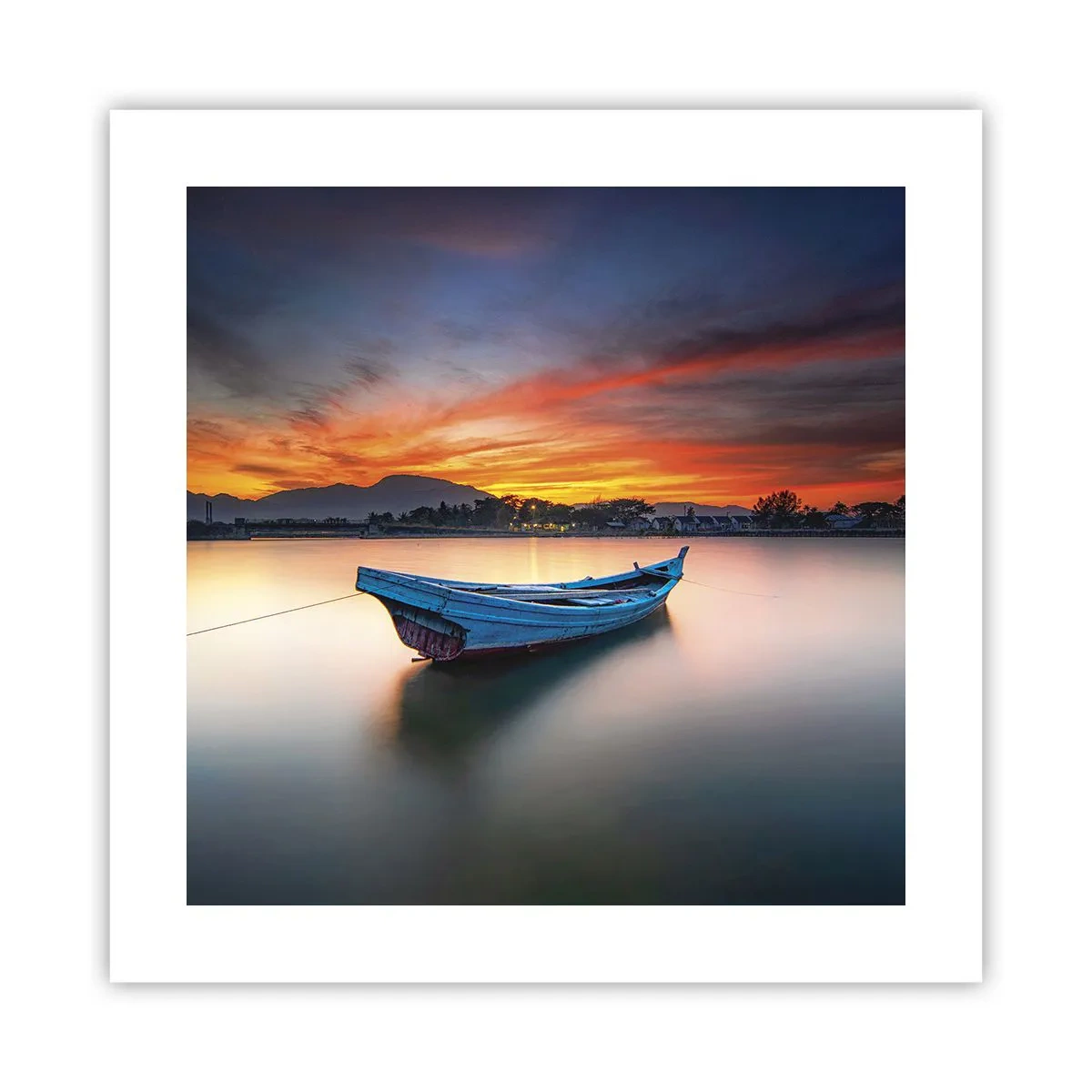 Plakat - En god nat er på vej - 40x40 cm