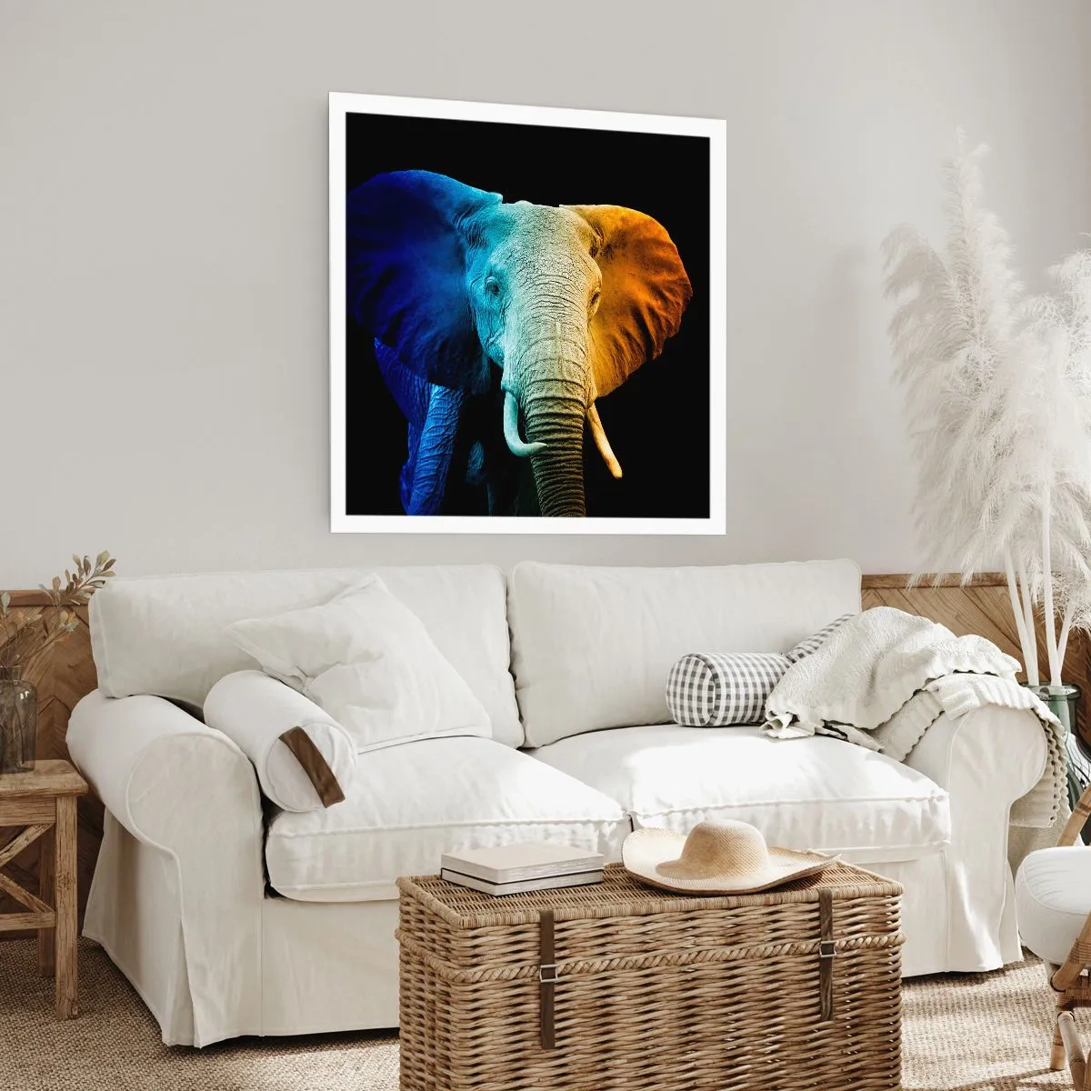 Plakat - Excentrisk, ikke underlig - 40x40 cm