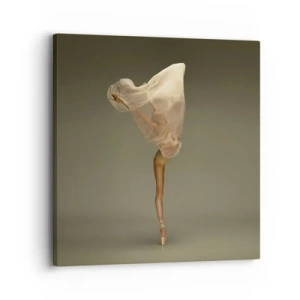 Lærredstryk - Billede på lærred - Den er ved at flyve - 30x30 cm