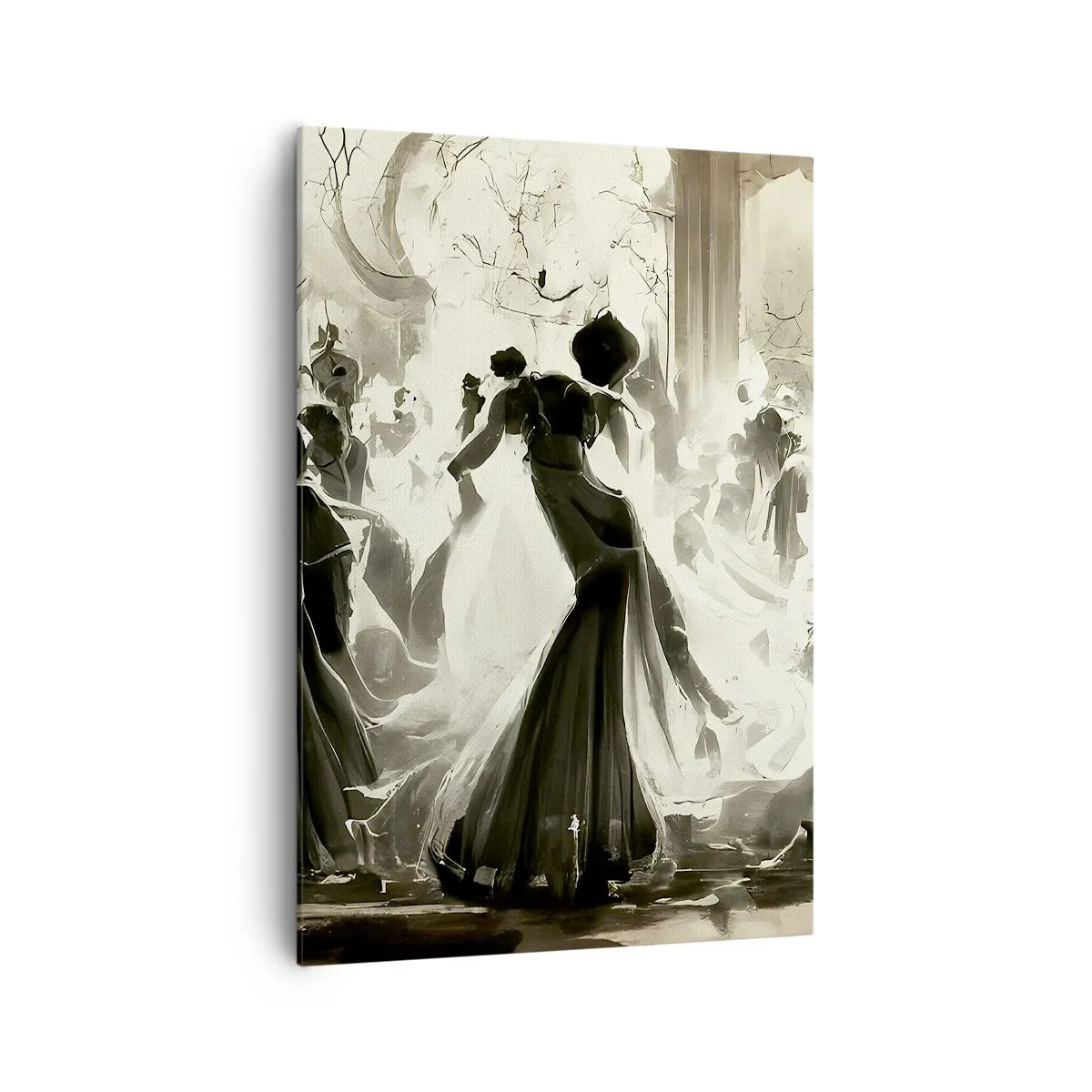 Lærredstryk - Billede på lærred - Den store maskerade - 70x100 cm