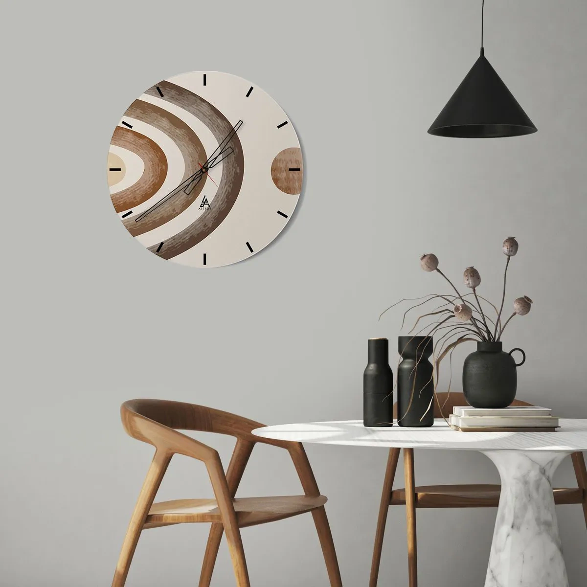 Vægur, Uret - I en galakse langt, langt væk - 30x30 cm