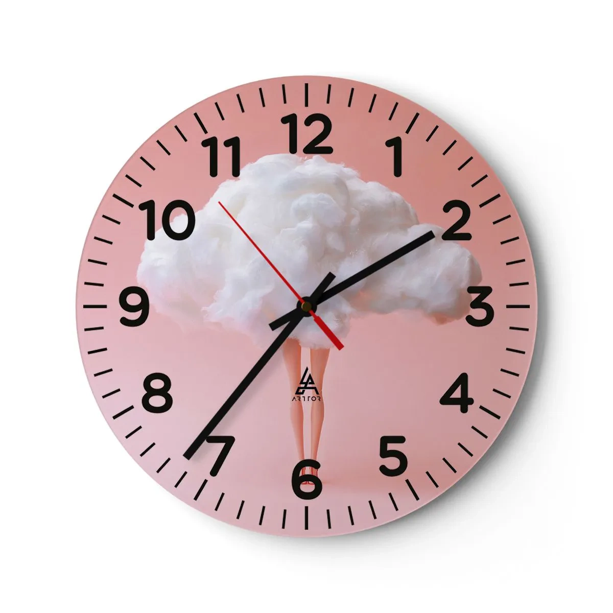 Vægur, Uret - Et sødt løfte - 40x40 cm