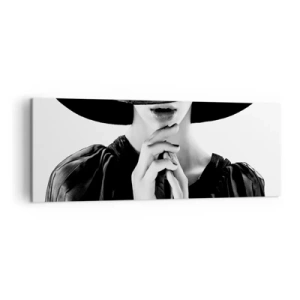 Lærredstryk - Billede på lærred - Usynlig skønhed - 140x50 cm