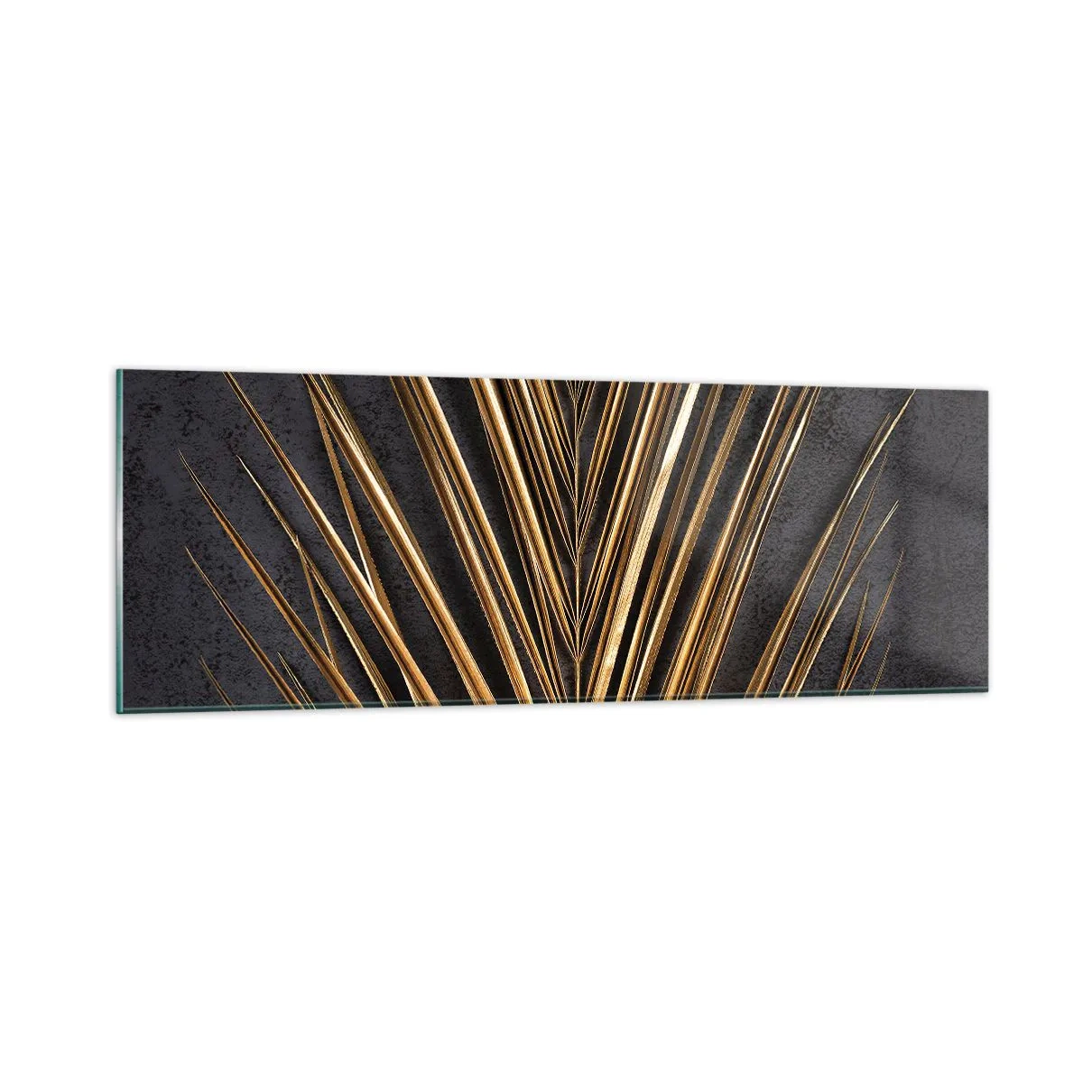 Billede på glas - Tropernes guld - 90x30 cm