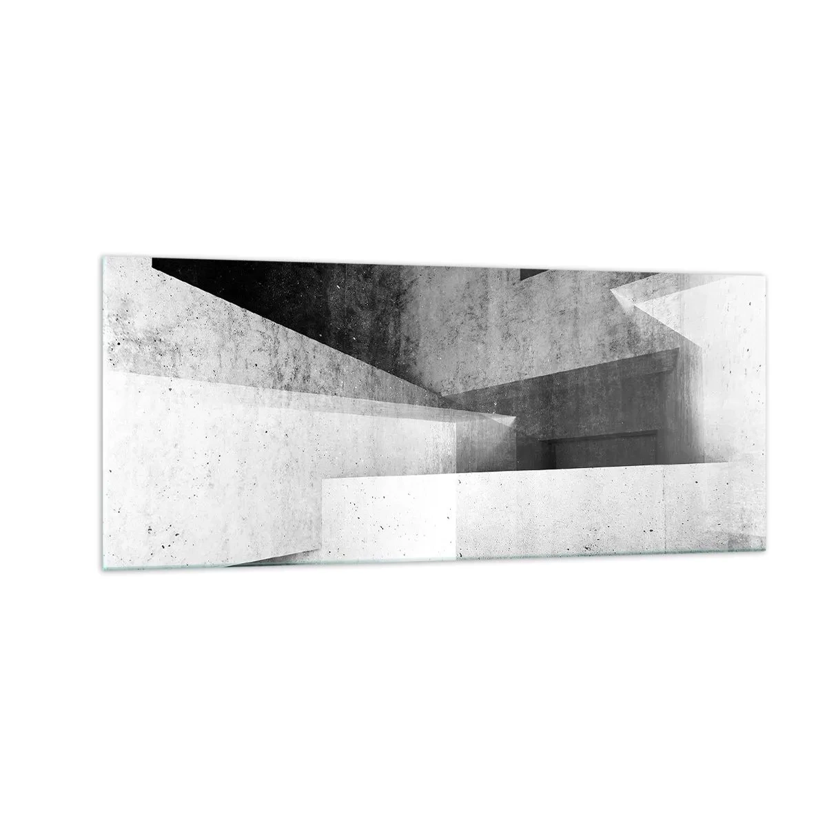 Billede på glas - Rummet struktur - 100x40 cm