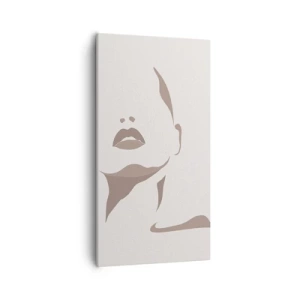 Lærredstryk - Billede på lærred - Skabt af lys og skygge - 55x100 cm