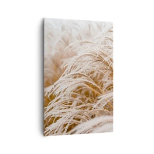 Lærredstryk - Billede på lærred - Bøjer sig for efterårssolen - 80x120 cm