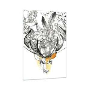 Billede på glas - Horn af overflod - 70x100 cm