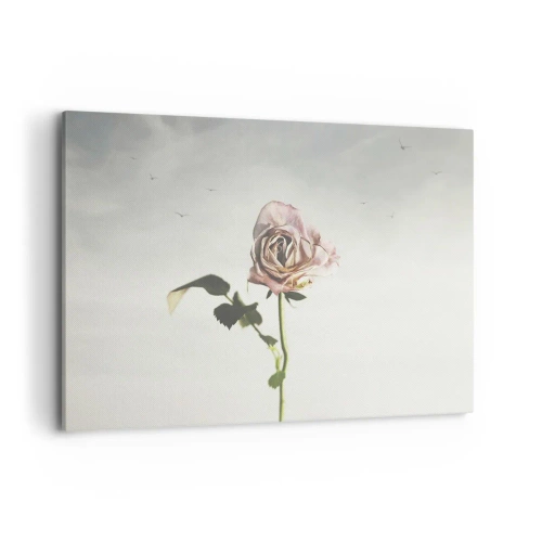 Lærredstryk - Billede på lærred - Velkomst til foråret - 120x80 cm