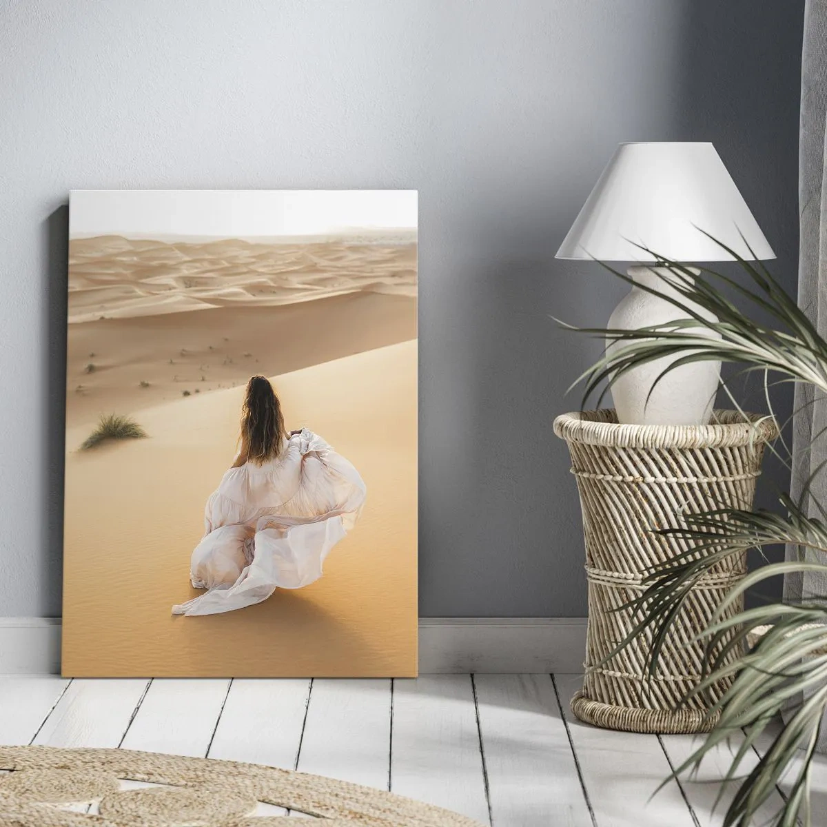 Lærredstryk - Billede på lærred - Flygt til frihed - 50x70 cm