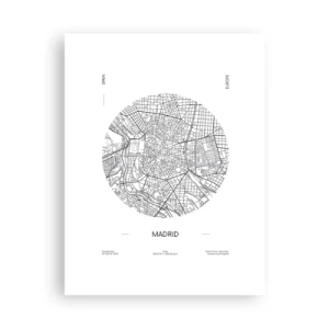 Plakat - Madrids anatomi - 30x40 cm