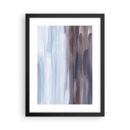 Plakat i sort ramme - Elementer: vand - 30x40 cm