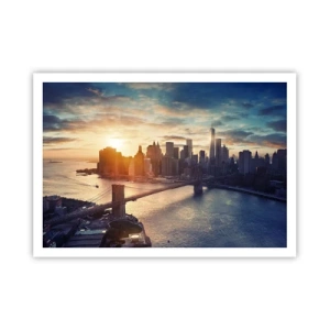 Plakat - Et monument til vestlig kultur - 100x70 cm
