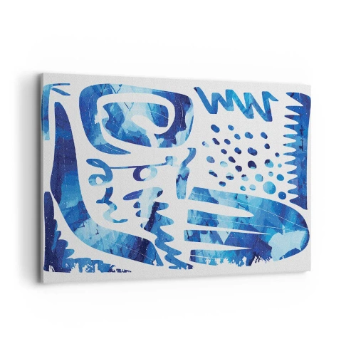 Lærredstryk - Billede på lærred - Tilbage til rødderne - 100x70 cm