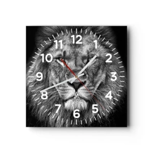 Vægur, Uret - I kroningsklædning - 30x30 cm