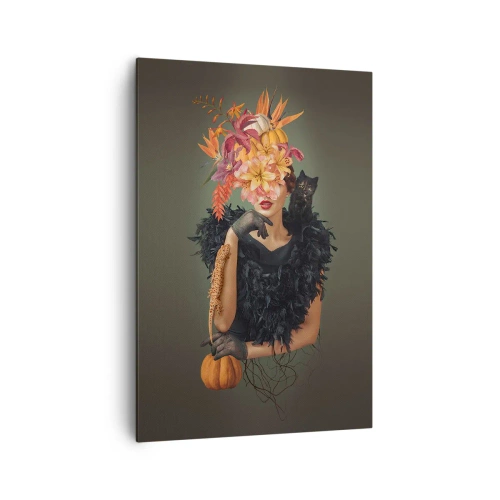 Lærredstryk - Billede på lærred - Heksens fortryllelse - 70x100 cm