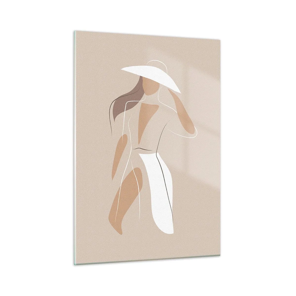 Billede på glas - Mode er sjovt - 50x70 cm