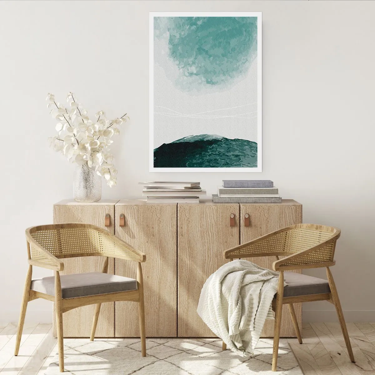 Plakat - Et møde med tåge - 30x40 cm