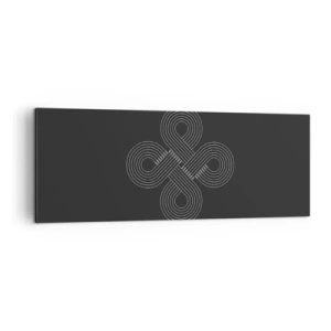 Lærredstryk - Billede på lærred - I den keltiske ånd - 140x50 cm