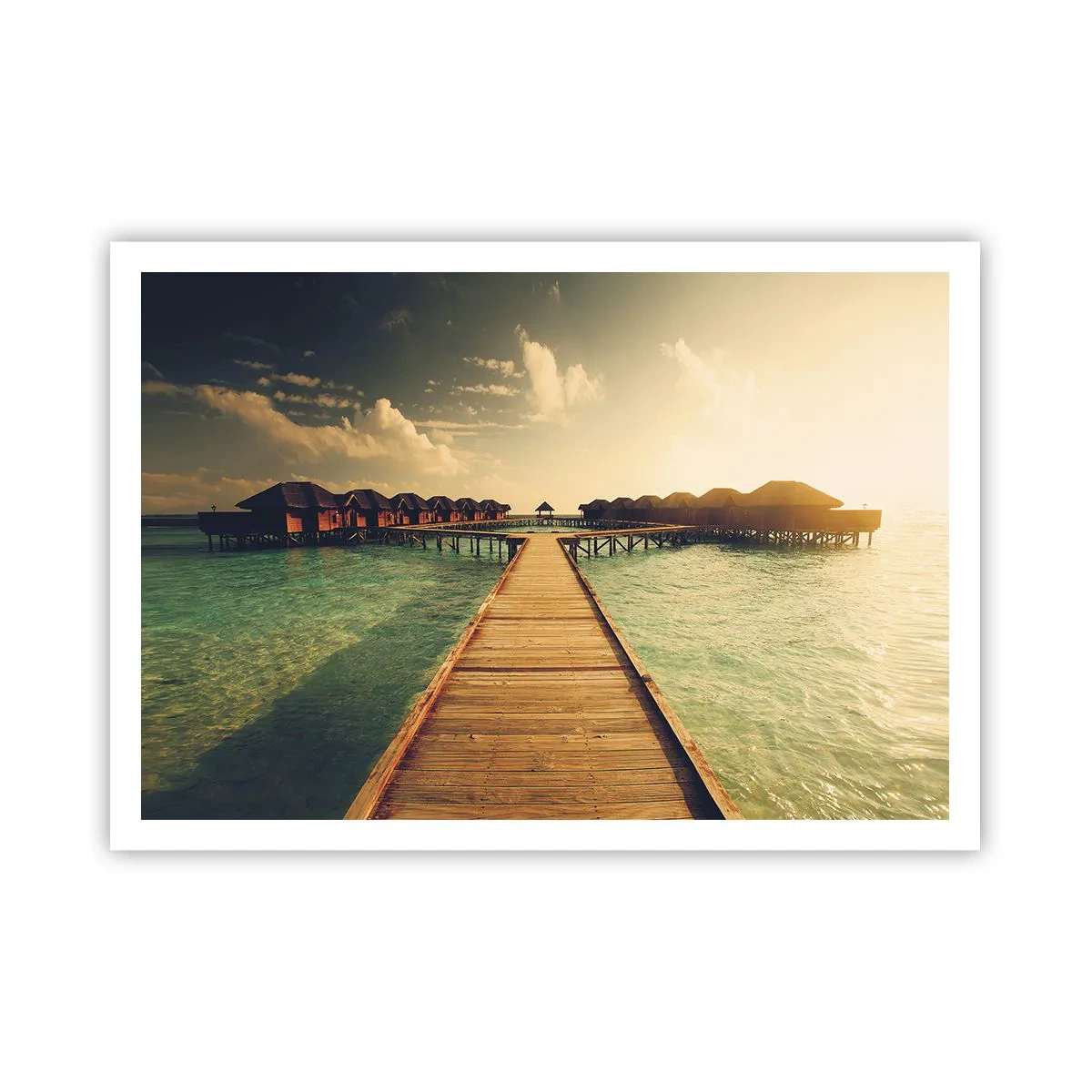 Plakat - En varm invitation - 100x70 cm