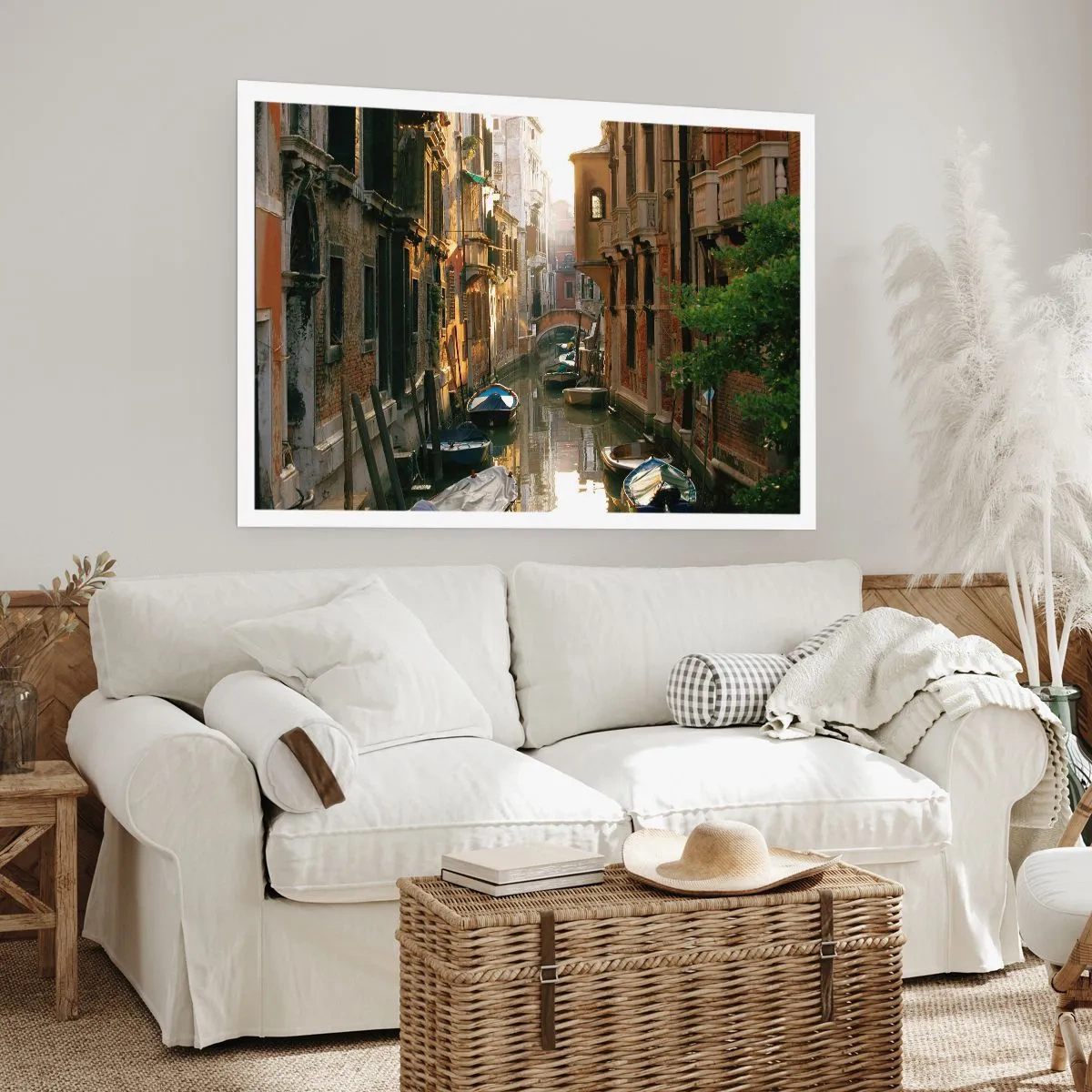 Plakat - I en venetiansk baggyde - 100x70 cm