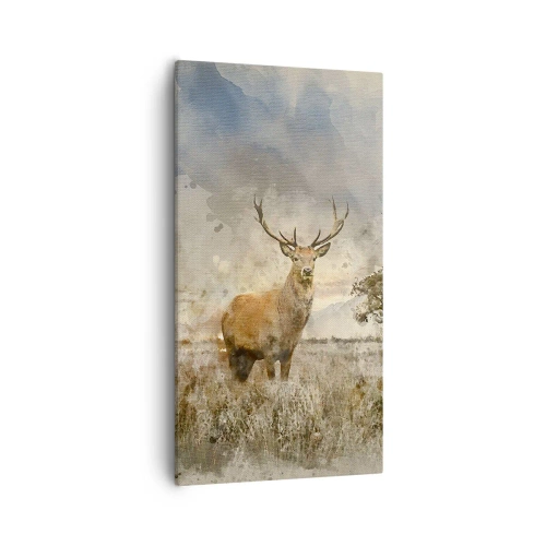 Lærredstryk - Billede på lærred - Værdighed - styrke - værdighed - 55x100 cm