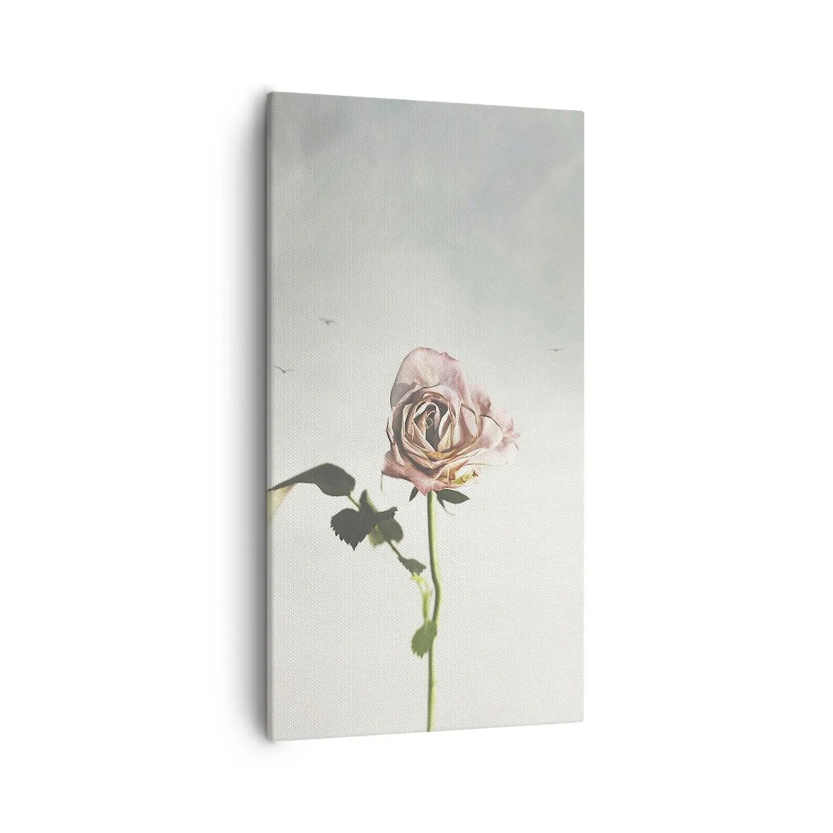 Lærredstryk - Billede på lærred - Velkomst til foråret - 55x100 cm