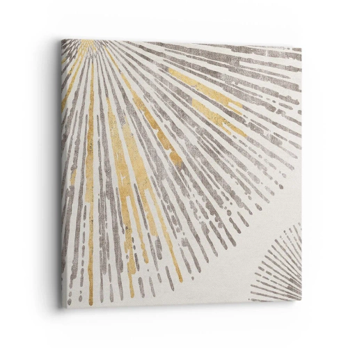 Lærredstryk - Billede på lærred - Skønheden i en rokke - 30x30 cm