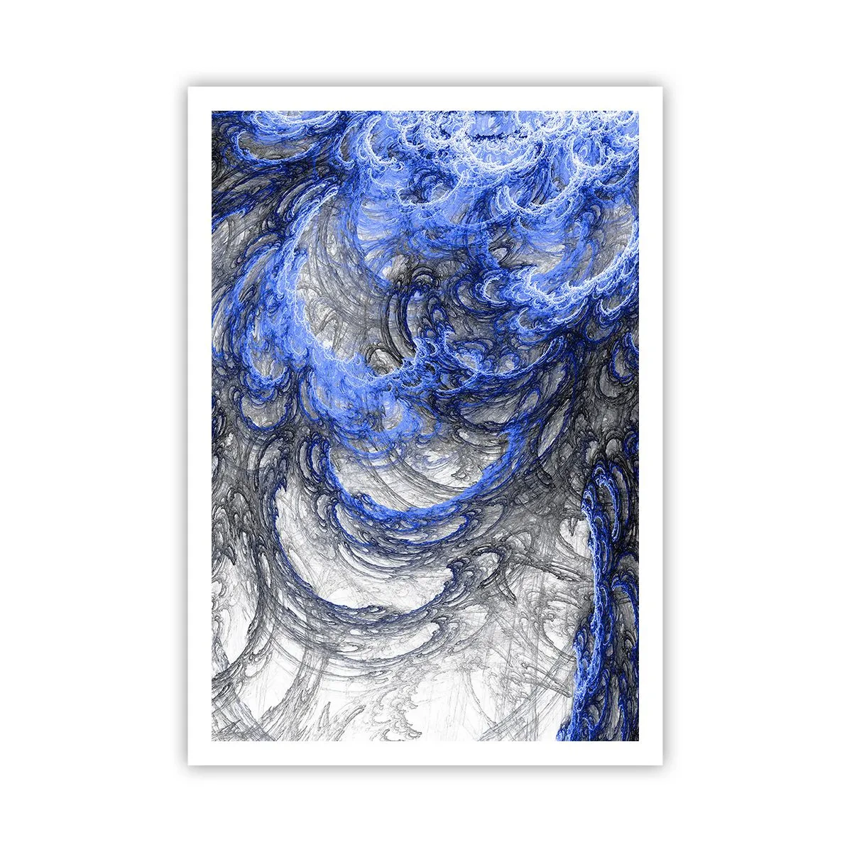 Plakat - En bølges fødsel - 70x100 cm