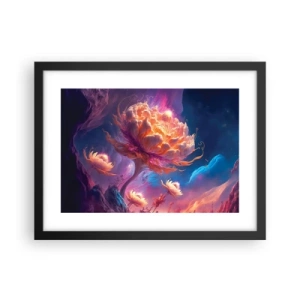 Plakat i sort ramme - En anden verden - 40x30 cm