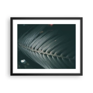 Plakat i sort ramme - Naturens præcision - 50x40 cm