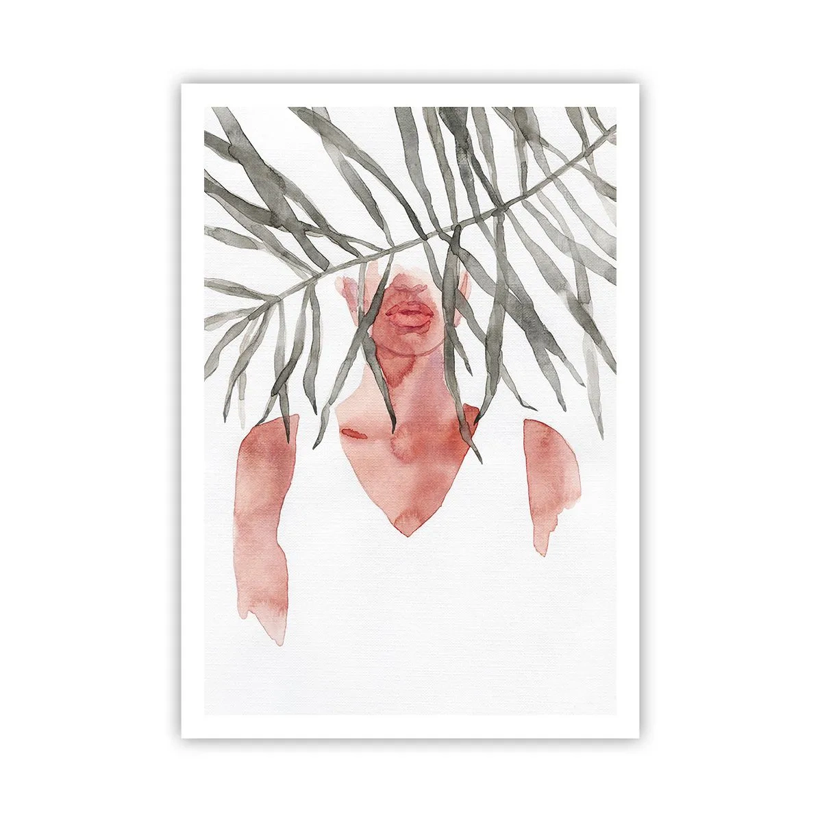 Plakat - Tropernes dame - 70x100 cm